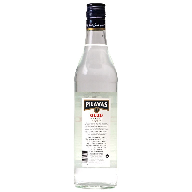 Ouzo Pilavas 40% vol 0,7 L